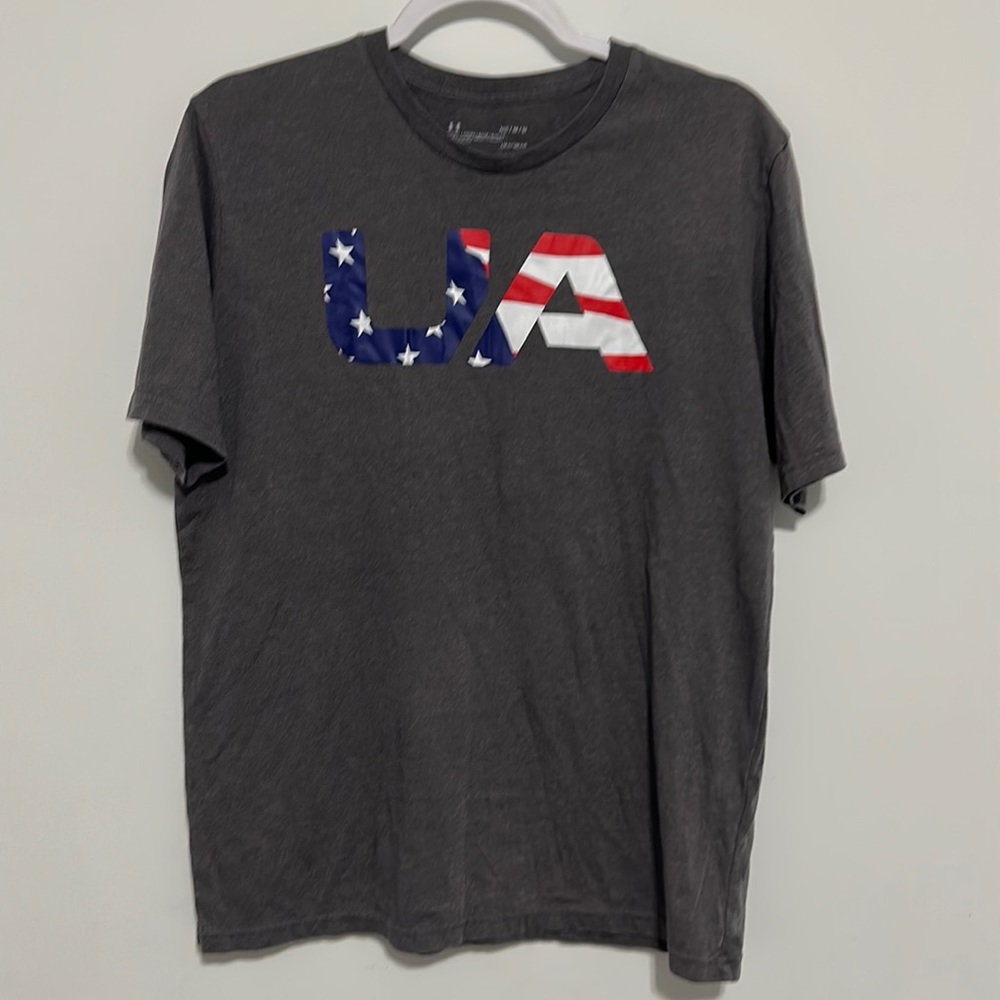 EUC under armour freedom grey shirt